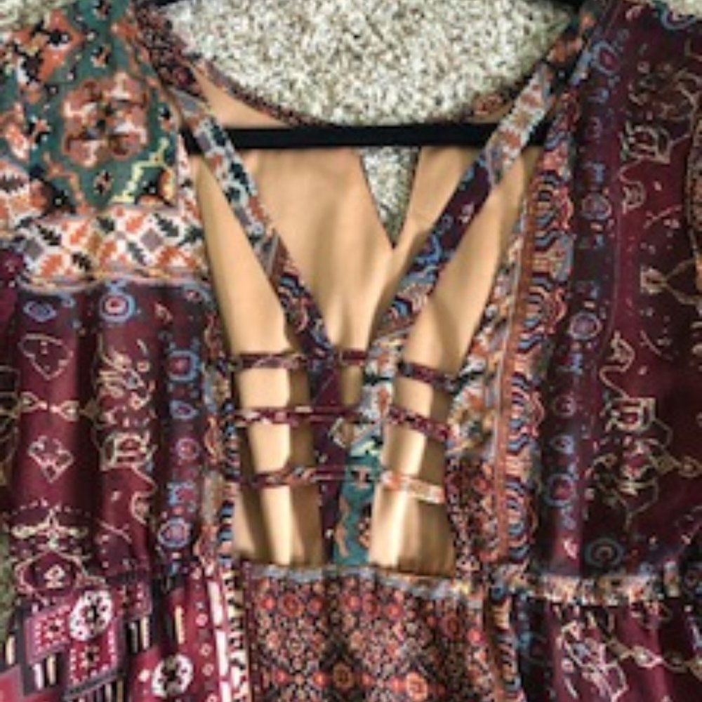 Multi-Pattern Dress - Picture 4 of 6